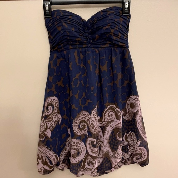CAROLINE FORBES GUESS PALACE strapless dress. WORN ON VAMPIRE DIARIES S3 E1 Sz3 - Picture 3 of 14